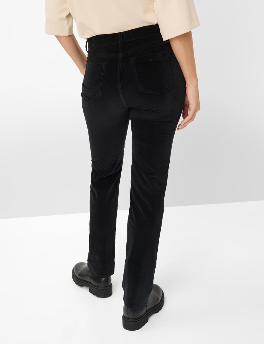 raphaela by brax Women's fashion Pants Style CAROLA Black Feminine Fit