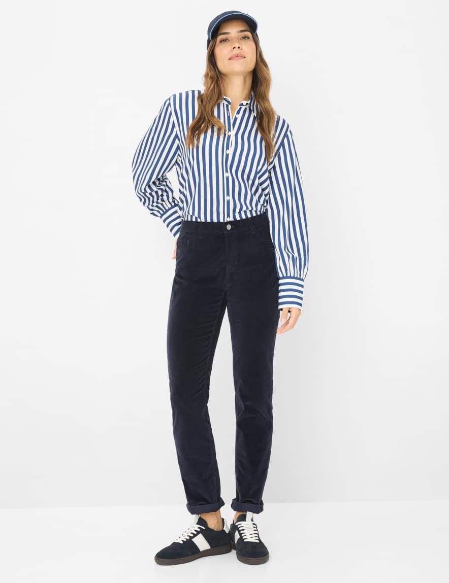 Raphaela By Brax Women's Fashion Pants Style CAROLA Dark Blue Feminine Fit