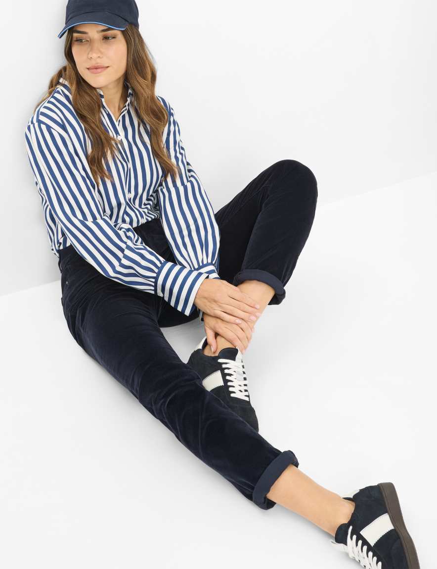 Raphaela By Brax Women's Fashion Pants Style CAROLA Dark Blue Feminine Fit