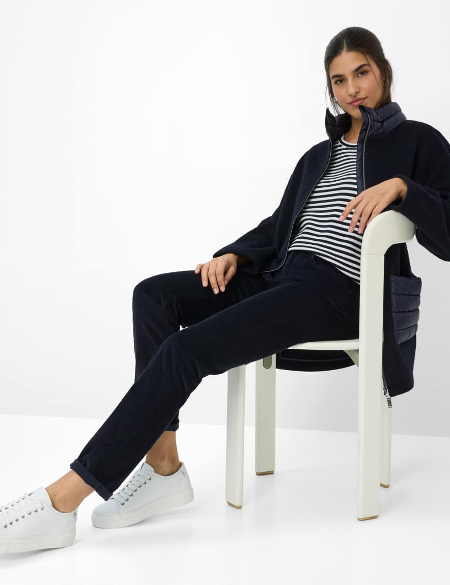 Raphaela By Brax Women's Fashion Pants Style CAROLA Dark Blue Feminine Fit