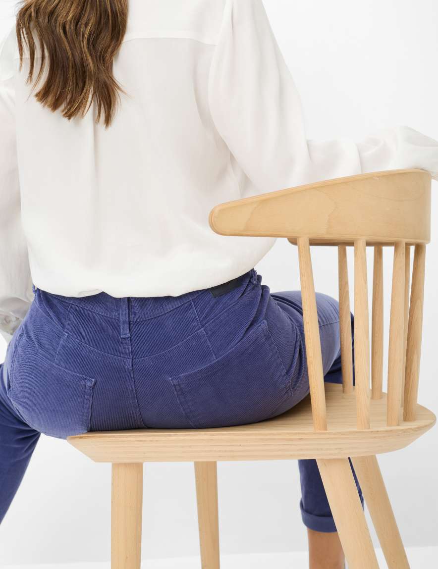 Raphaela By Brax Women's Fashion Pants Style CAROLA Dark Purple Feminine Fit