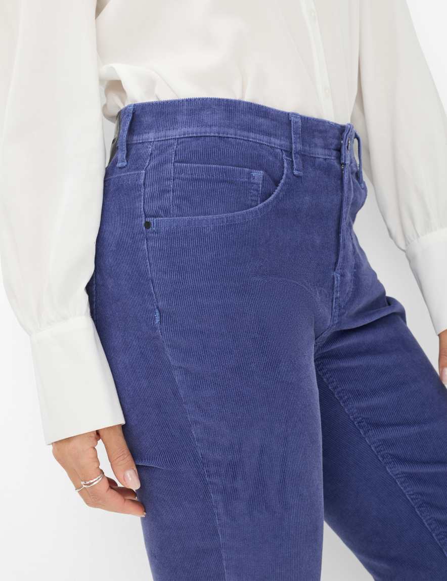 Raphaela By Brax Women's Fashion Pants Style CAROLA Dark Purple Feminine Fit