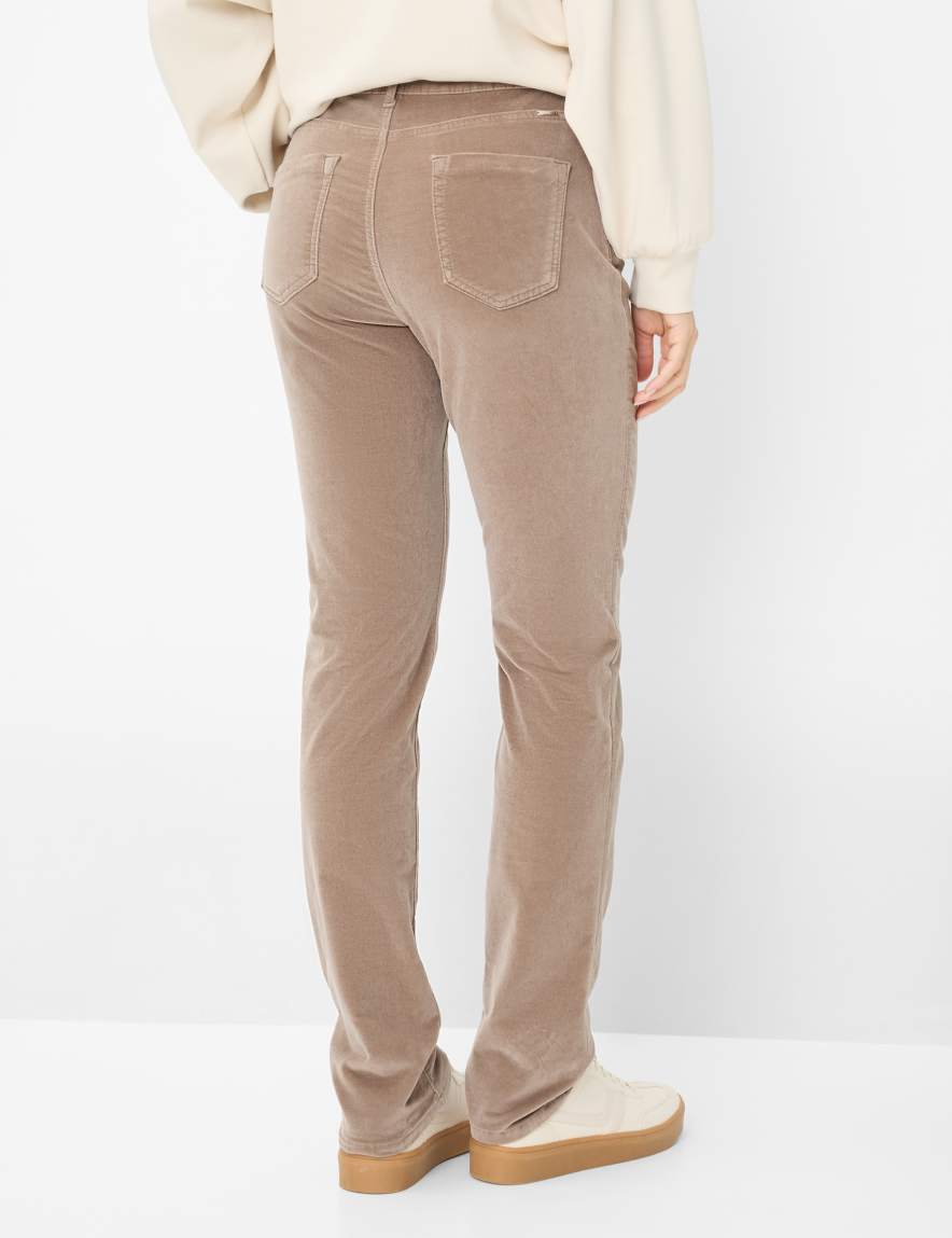 raphaela by brax Women's fashion Pants Style CAROLA Light Brown Feminine Fit