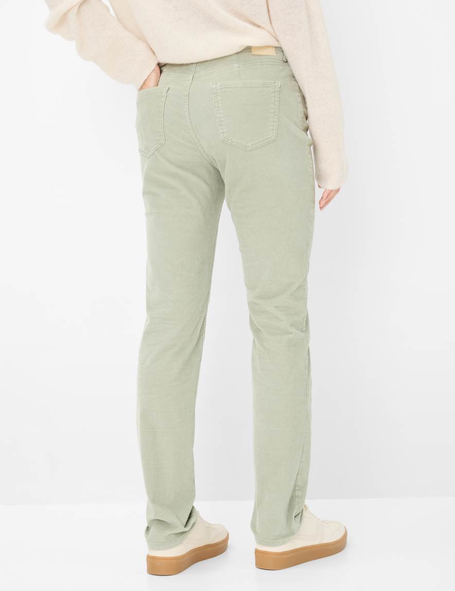 raphaela by brax Women's fashion Pants Style CAROLA Light Green Feminine Fit