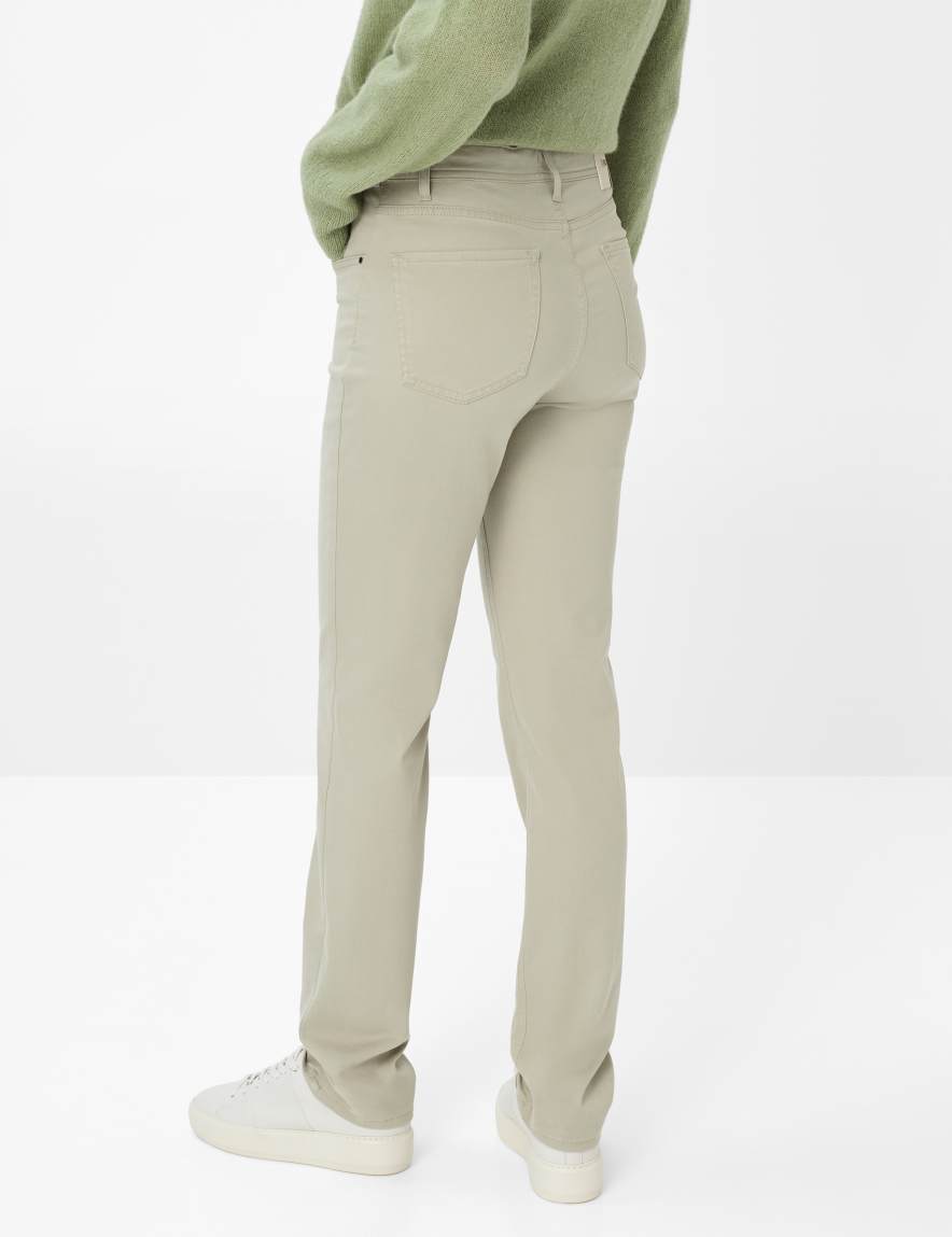 raphaela by brax Women's fashion Pants Style CAROLA Light Green Feminine Fit