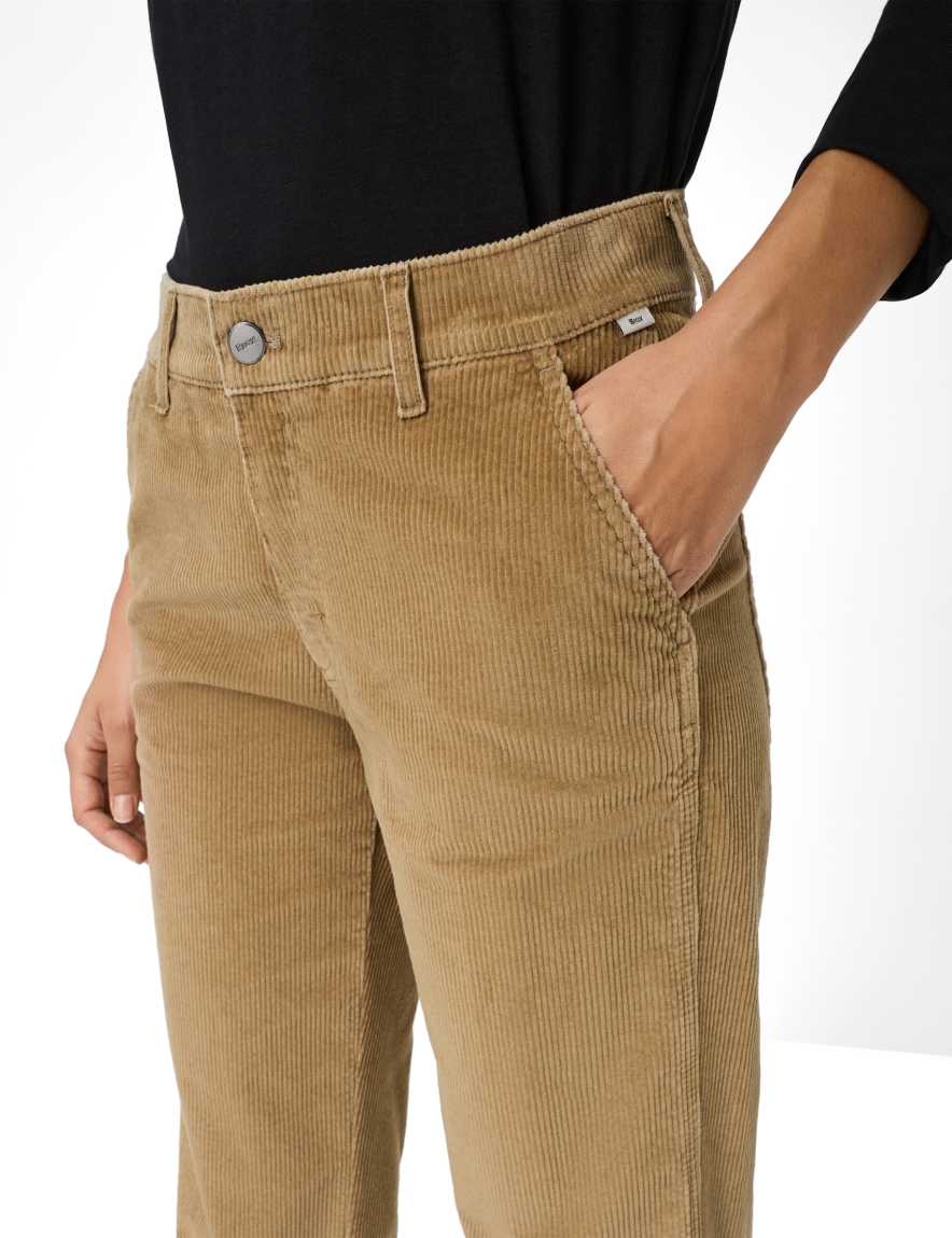 Raphaela By Brax Women's Fashion Pants Style MAINE Beige Wide Leg ➜ At Brax