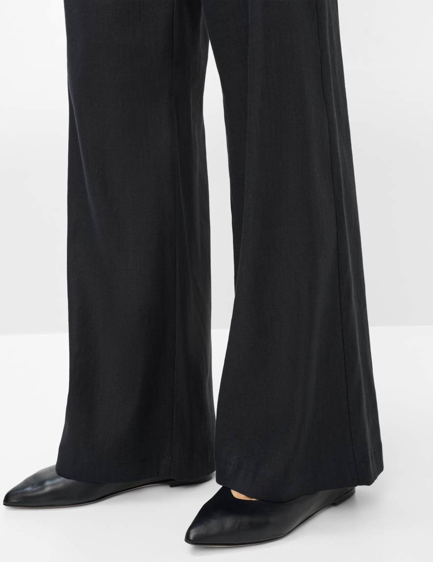 Raphaela By Brax Women's Fashion Pants Style MAINE Black Wide Leg ➜ At Brax