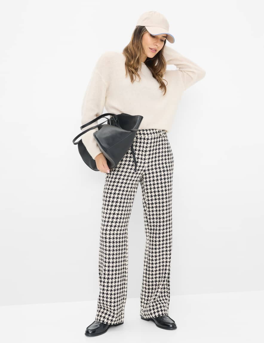 Raphaela By Brax Women's Fashion Pants Style MAINE Black Wide Leg ➜ At Brax