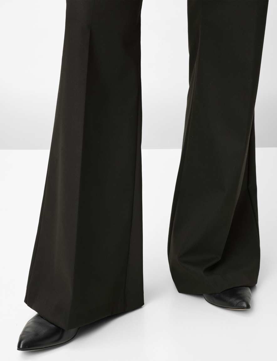 Raphaela By Brax Women's Fashion Pants Style MAINE Black Wide Leg ➜ At Brax
