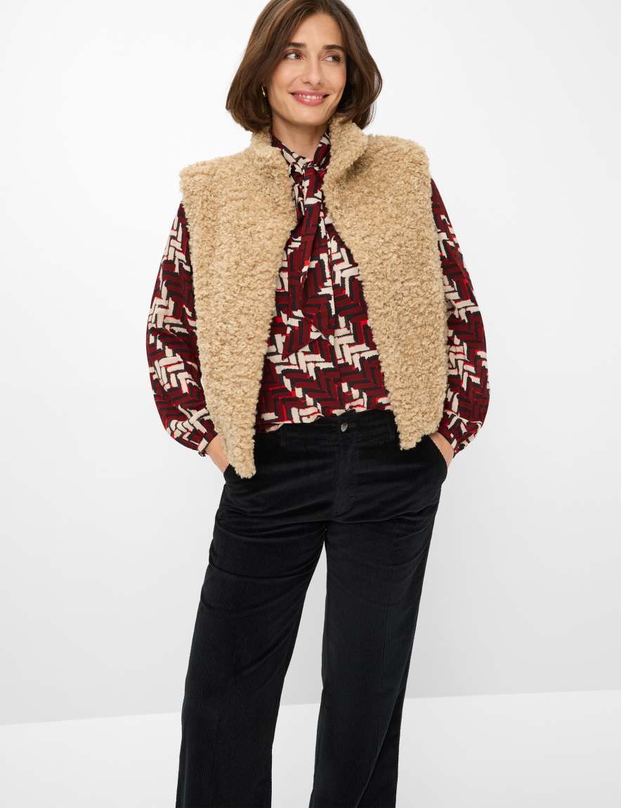 Raphaela By Brax Women's Fashion Pants Style MAINE Black Wide Leg ➜ At Brax