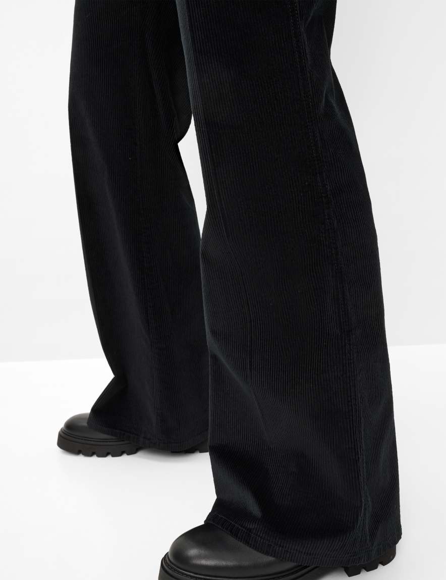 Raphaela By Brax Women's Fashion Pants Style MAINE Black Wide Leg ➜ At Brax