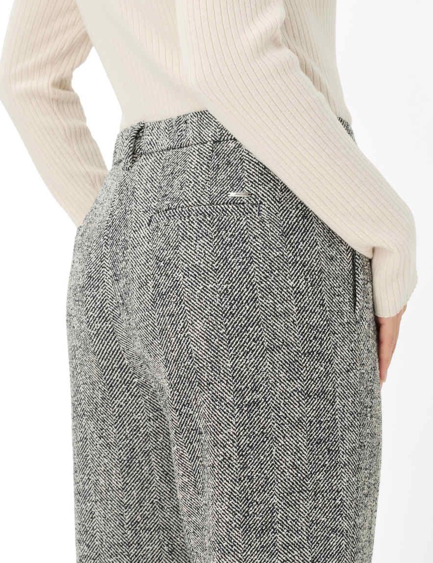 Raphaela By Brax Women's Fashion Pants Style MAINE Black Wide Leg ➜ At Brax