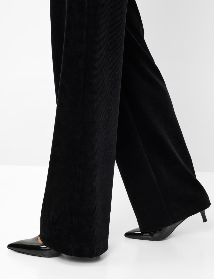 Raphaela By Brax Women's Fashion Pants Style MAINE Black Wide Leg ➜ At Brax