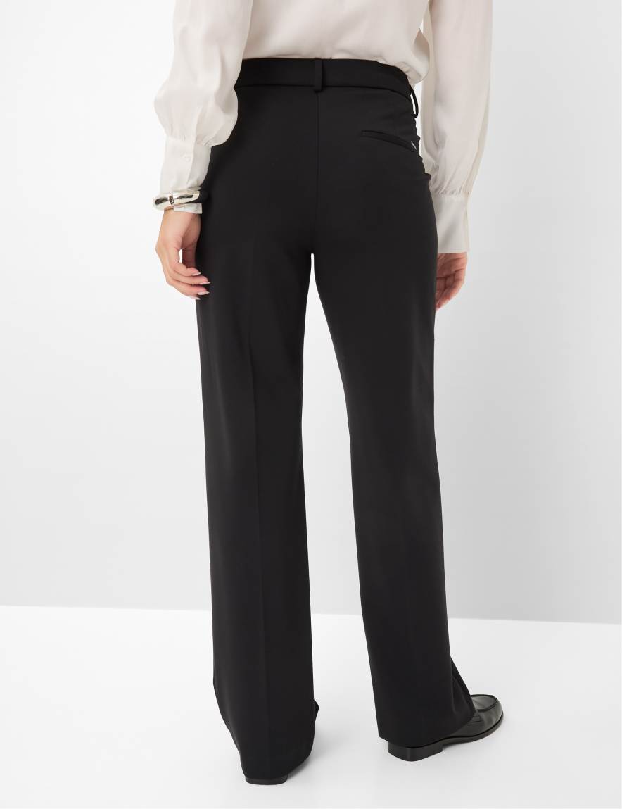 raphaela by brax Women's fashion Pants Style MAINE Black Wide Leg ➜ at Brax