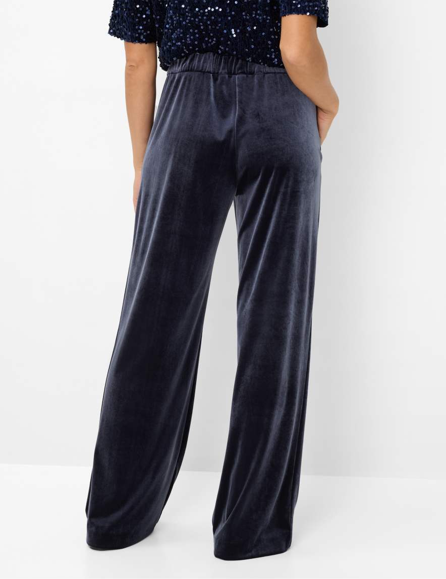 raphaela by brax Women's fashion Pants Style MAINE Dark Blue Wide Leg