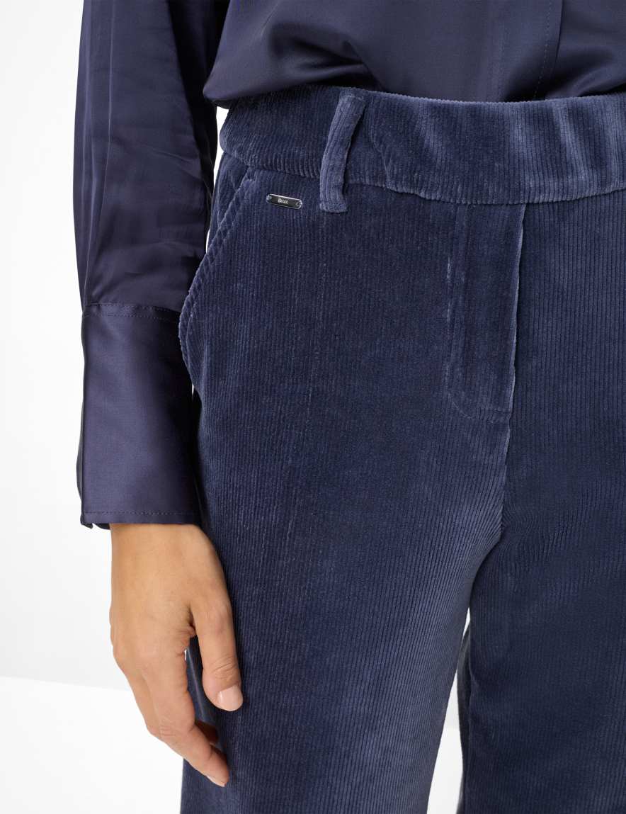 Raphaela By Brax Women's Fashion Pants Style MAINE Dark Blue Wide Leg