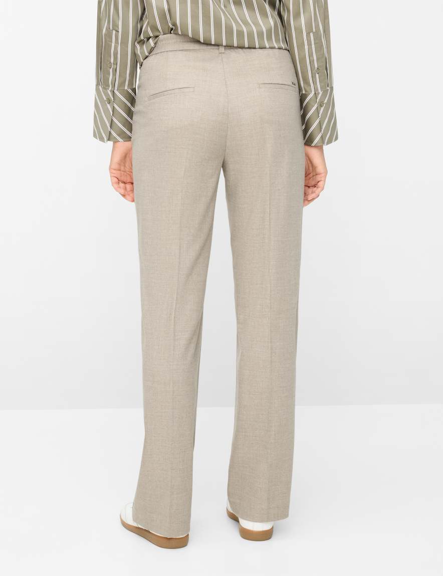 raphaela by brax Women's fashion Pants Style MAINE Light Beige Wide Leg