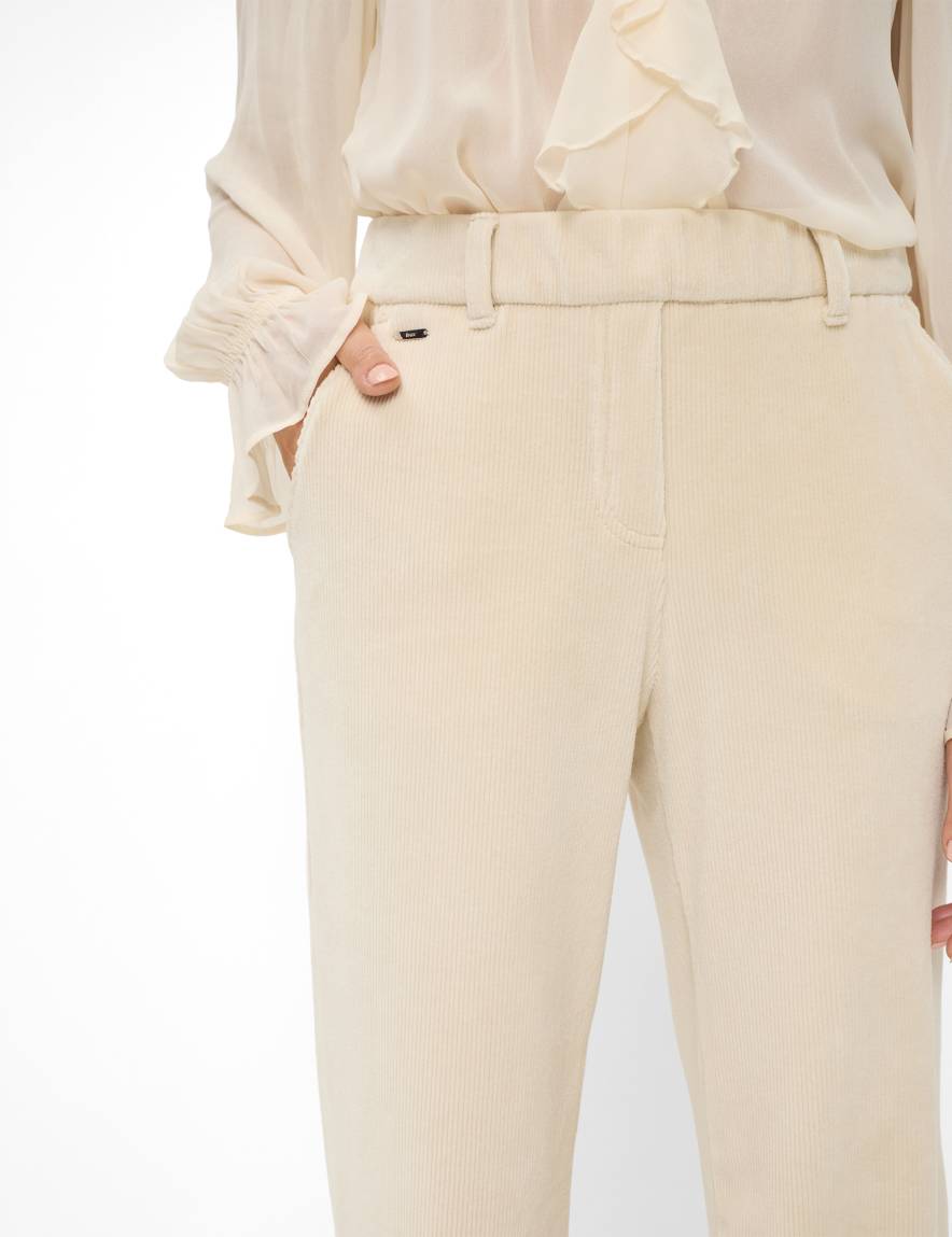 Raphaela By Brax Women's Fashion Pants Style MAINE Light Beige Wide Leg