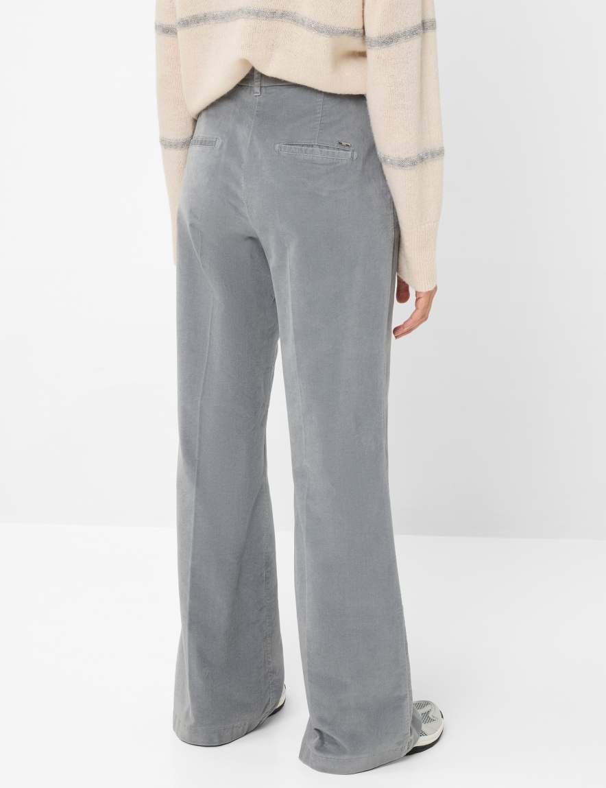 raphaela by brax Women's fashion Pants Style MAINE Medium Gray Wide Leg