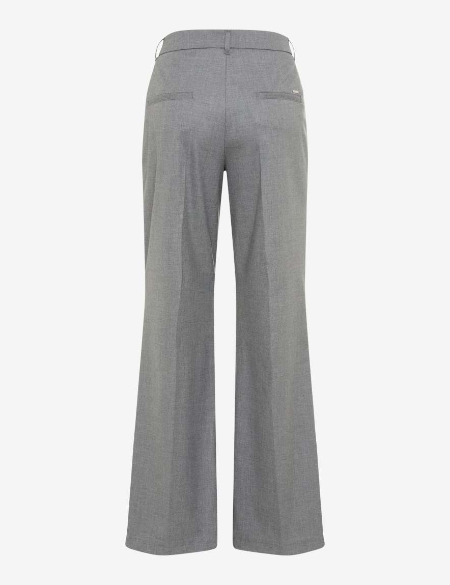 raphaela by brax Women's fashion Pants Style MAINE Medium Gray Wide Leg