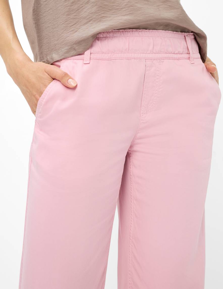 Raphaela By Brax Women's Fashion Pants Style MAINE Rose Wide Leg ➜ At Brax
