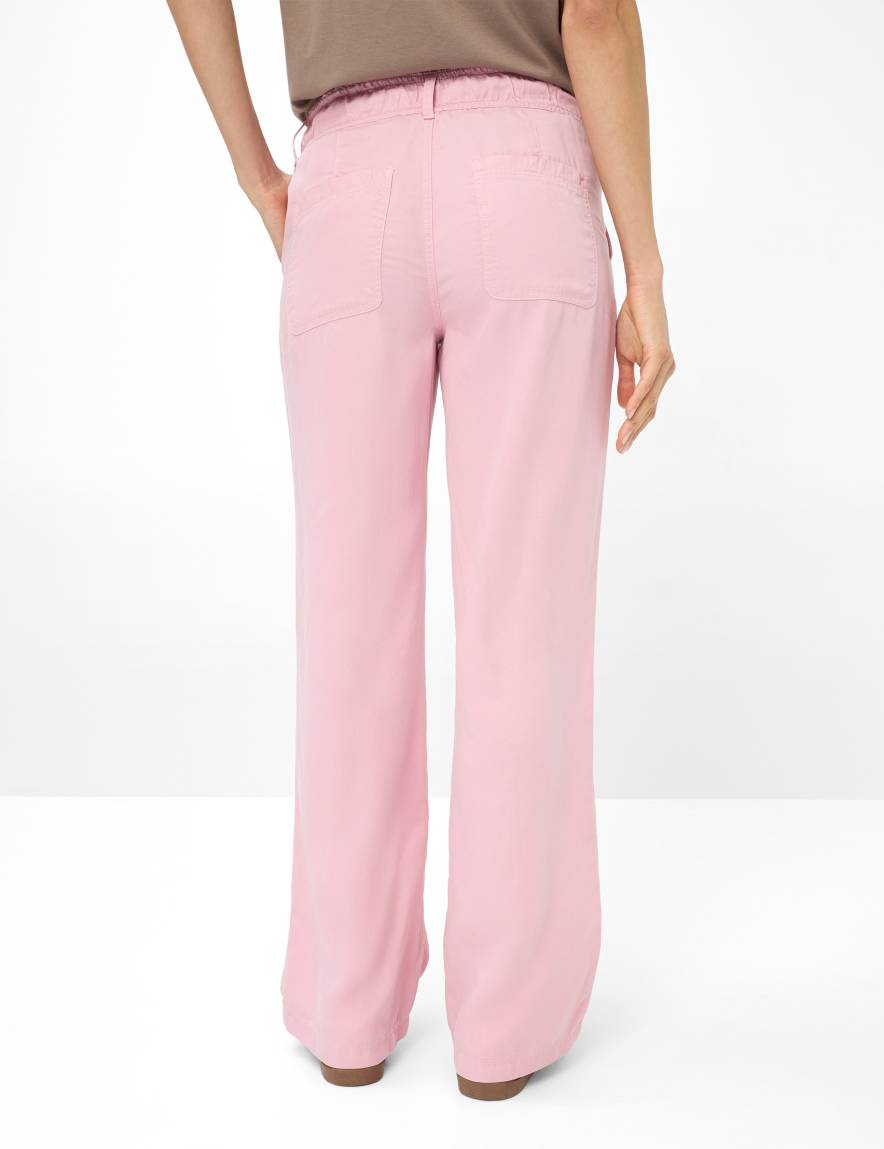 raphaela by brax Women's fashion Pants Style MAINE Rose Wide Leg ➜ at Brax