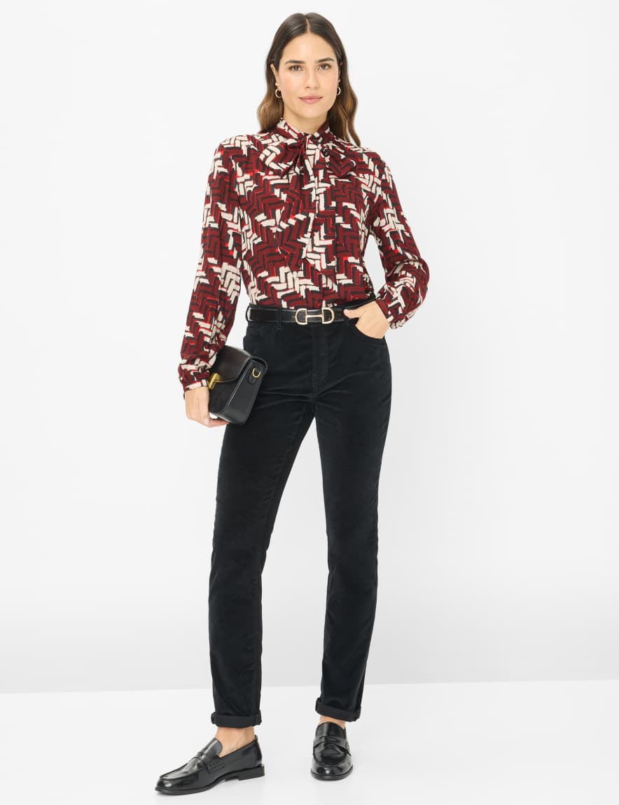 Raphaela By Brax Women's Fashion Pants Style MARY Black Regular Fit