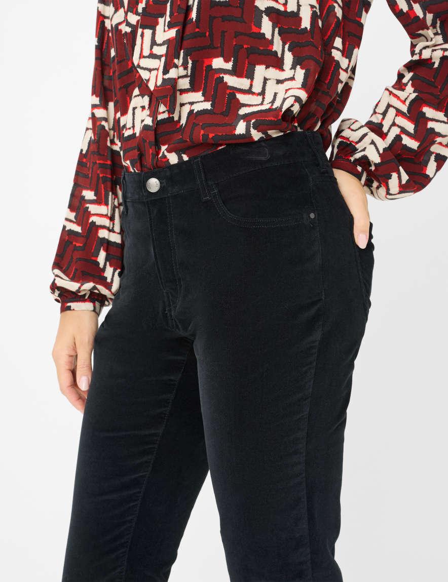 Raphaela By Brax Women's Fashion Pants Style MARY Black Regular Fit