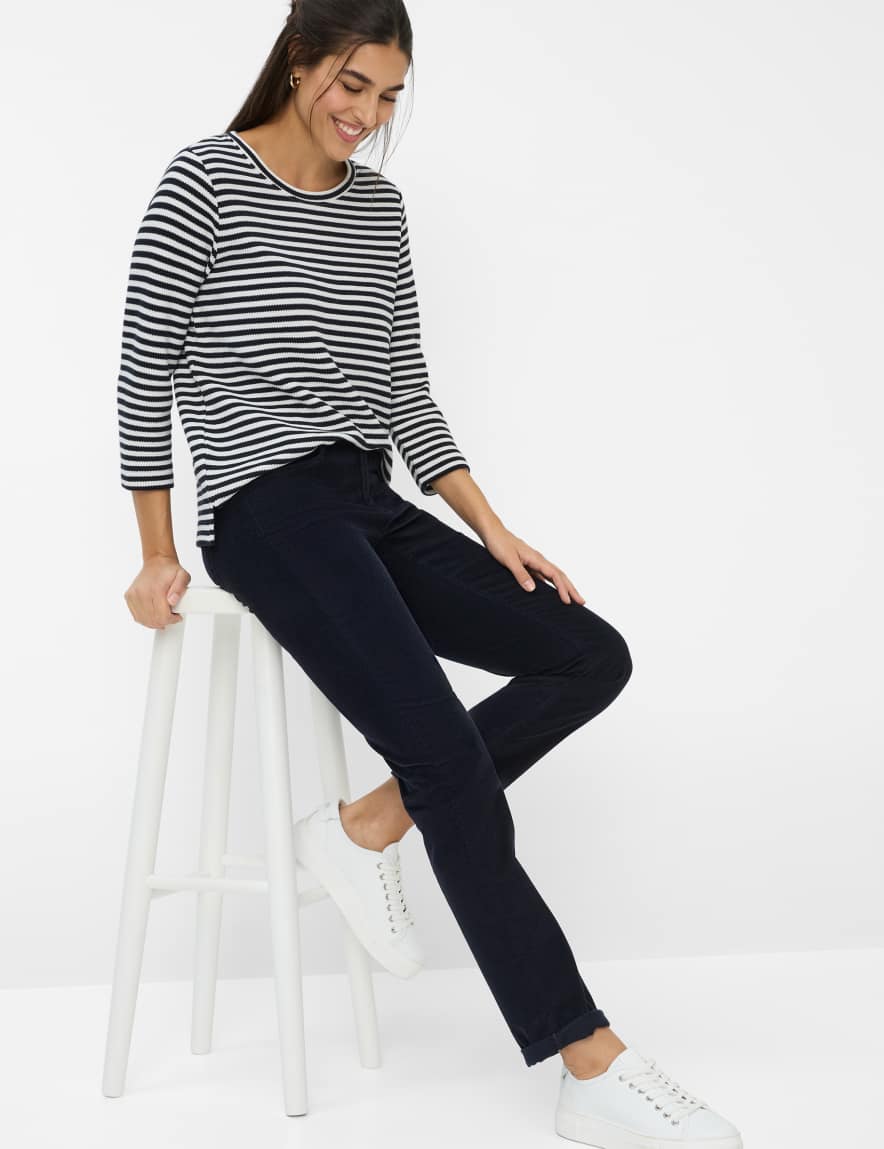 Raphaela By Brax Women's Fashion Pants Style MARY Dark Blue Regular Fit