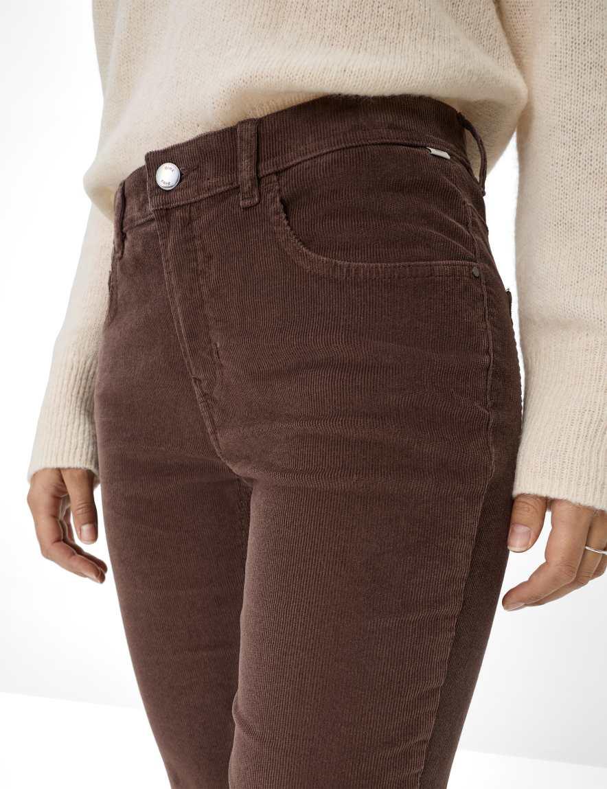 Raphaela By Brax Women's Fashion Pants Style MARY Dark Brown Regular Fit