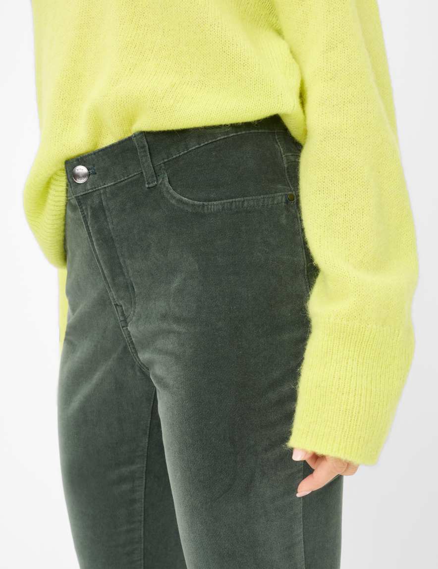 Raphaela By Brax Women's Fashion Pants Style MARY Dark Green Regular Fit