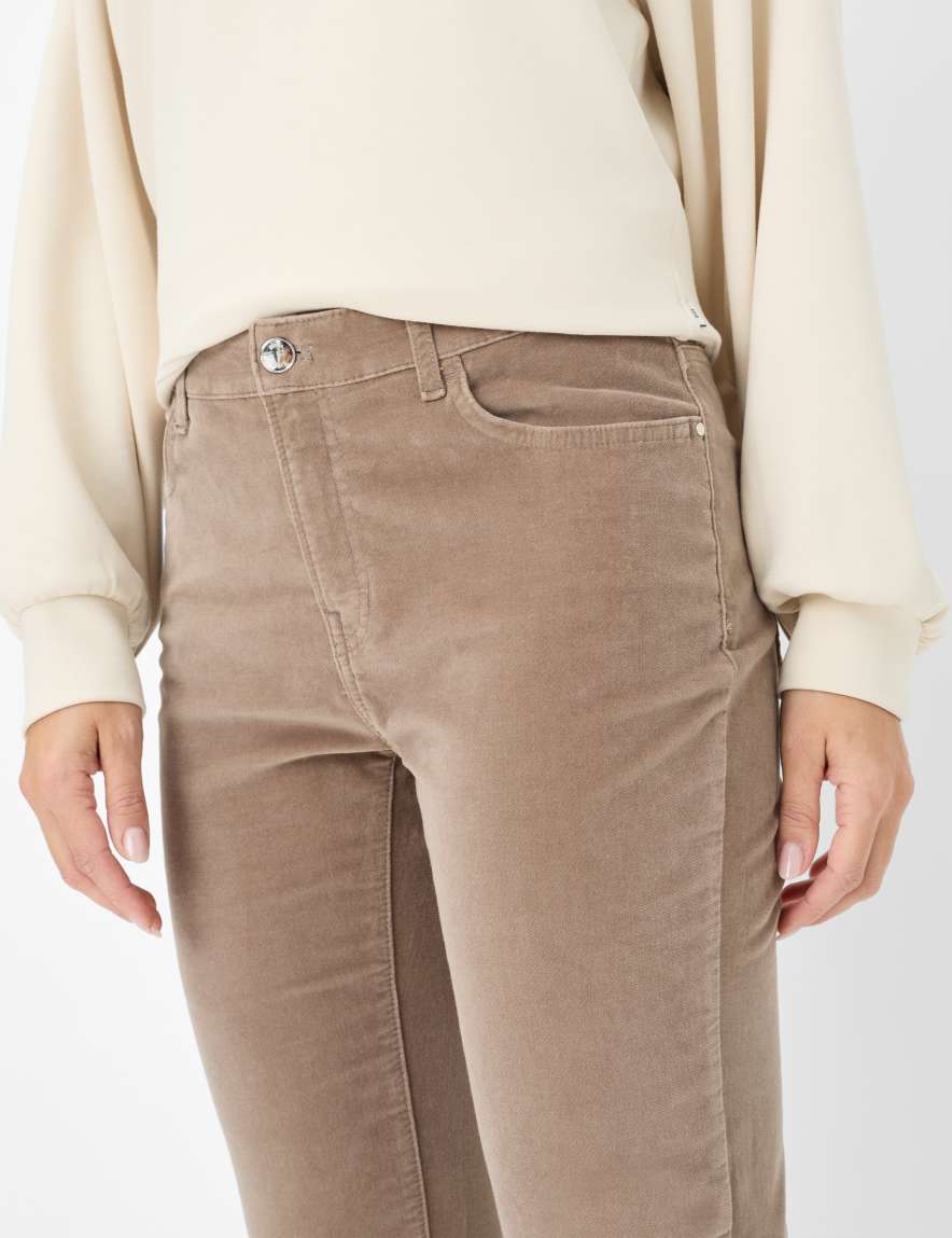 Raphaela By Brax Women's Fashion Pants Style MARY Light Brown Regular Fit