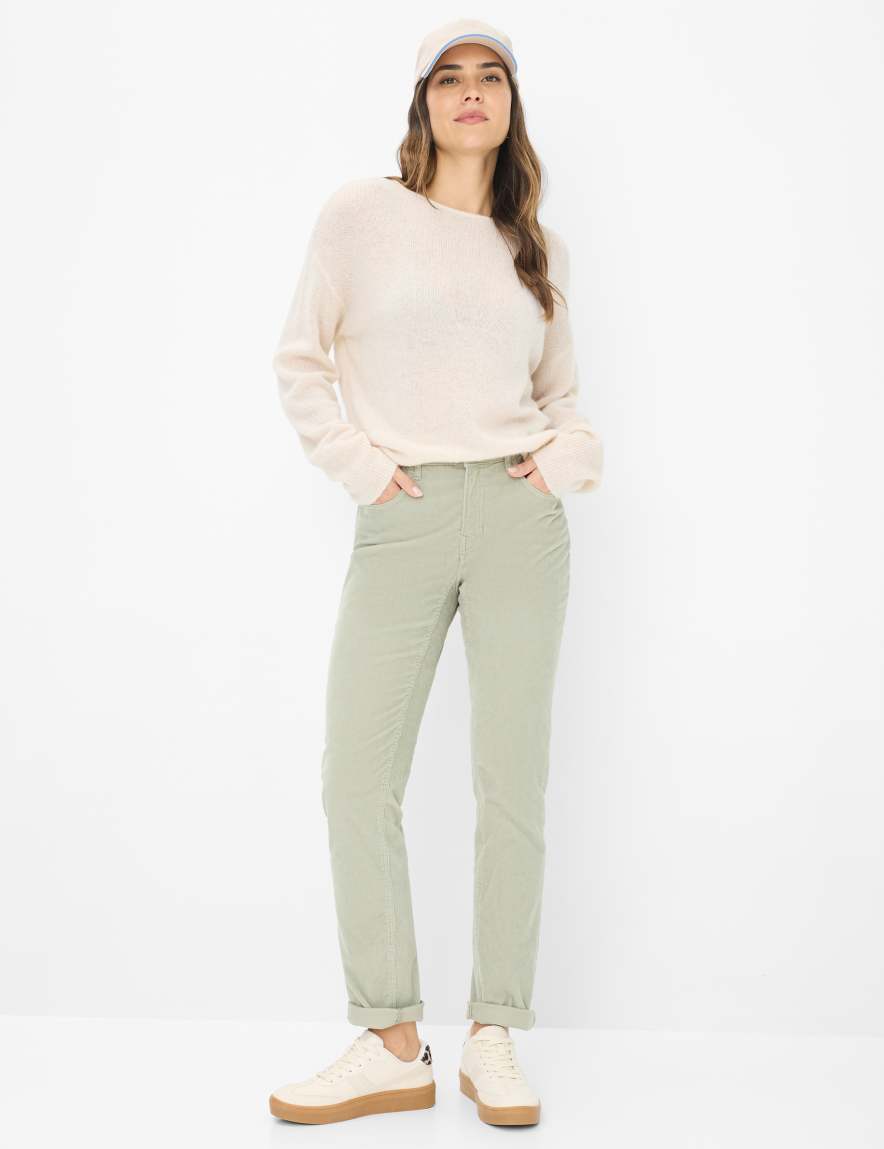 Raphaela By Brax Women's Fashion Pants Style MARY Light Green Regular Fit