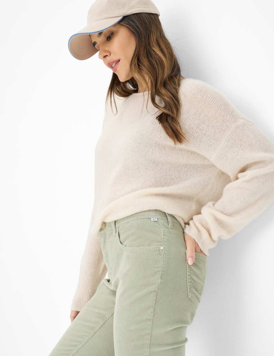 Raphaela By Brax Women's Fashion Pants Style MARY Light Green Regular Fit