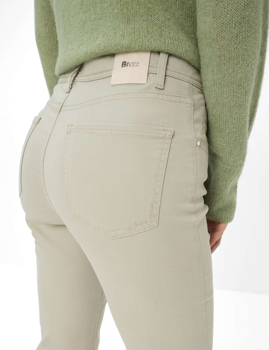 Raphaela By Brax Women's Fashion Pants Style MARY Light Green Regular Fit