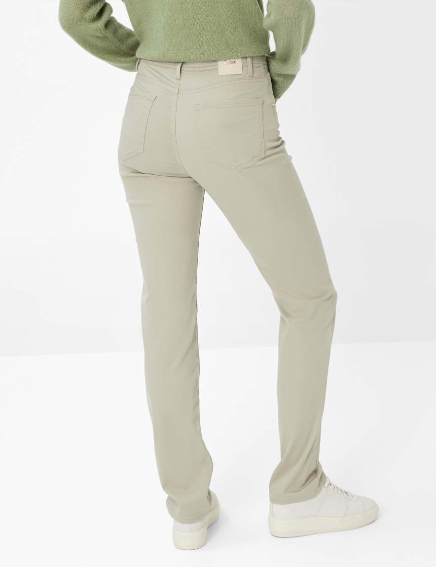 raphaela by brax Women's fashion Pants Style MARY Light Green Regular Fit