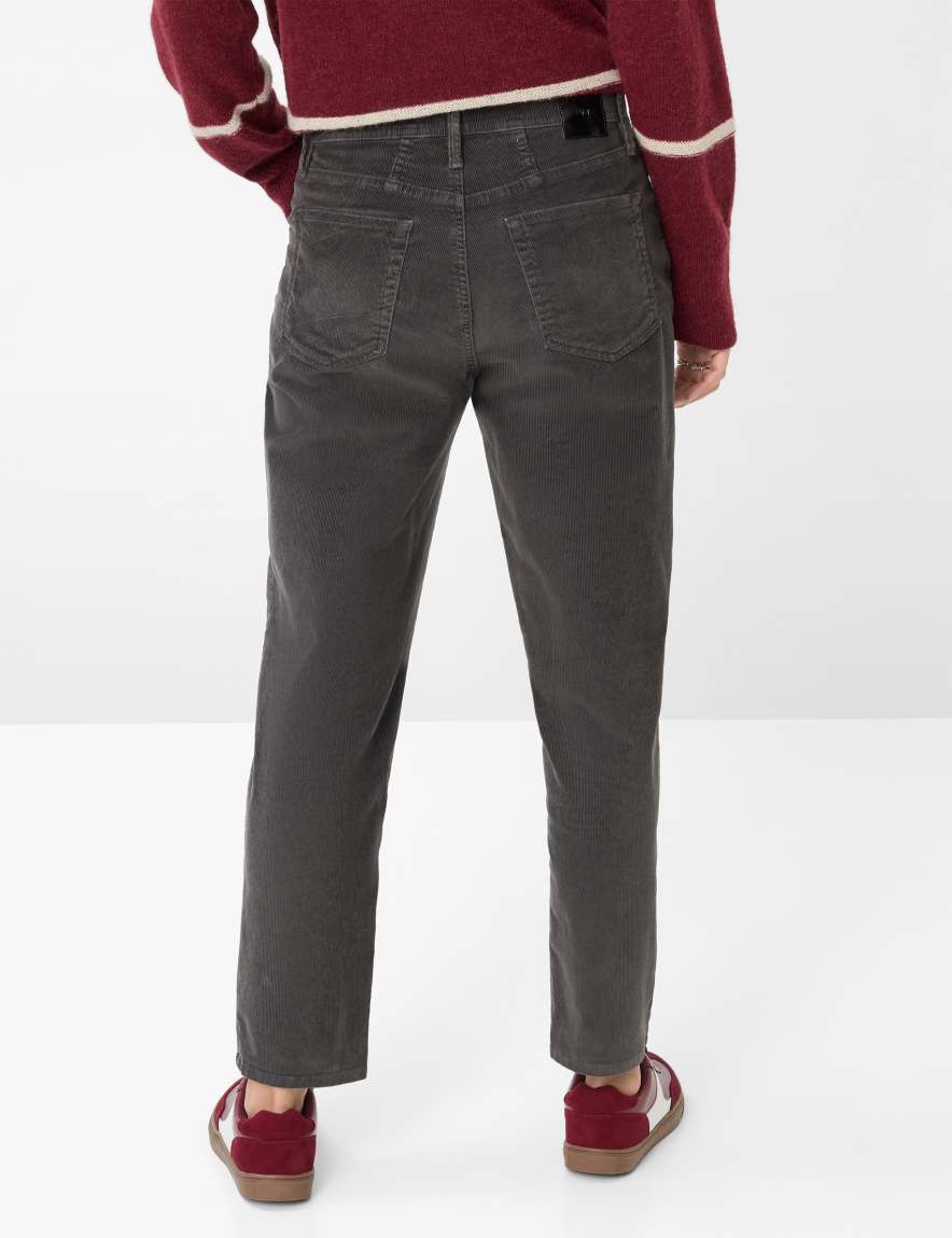 raphaela by brax Women's fashion Pants Style MILEY S Dark Gray Relaxed Fit