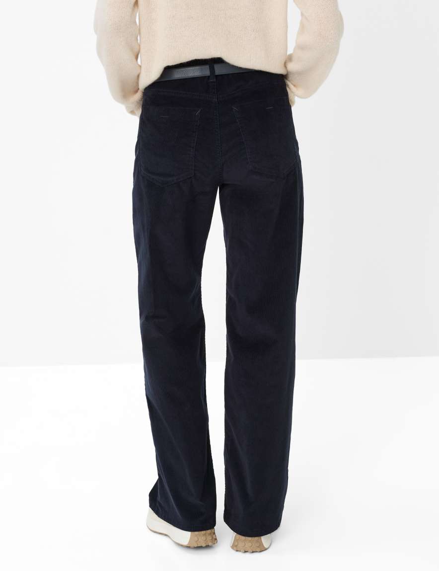 raphaela by brax Women's fashion Pants Style MORGAN Dark Blue Wide Leg