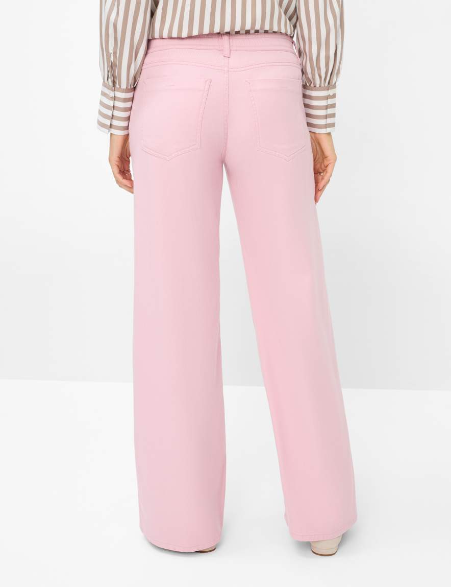 raphaela by brax Women's fashion Pants Style MORGAN Rose Wide Leg ➜ at Brax