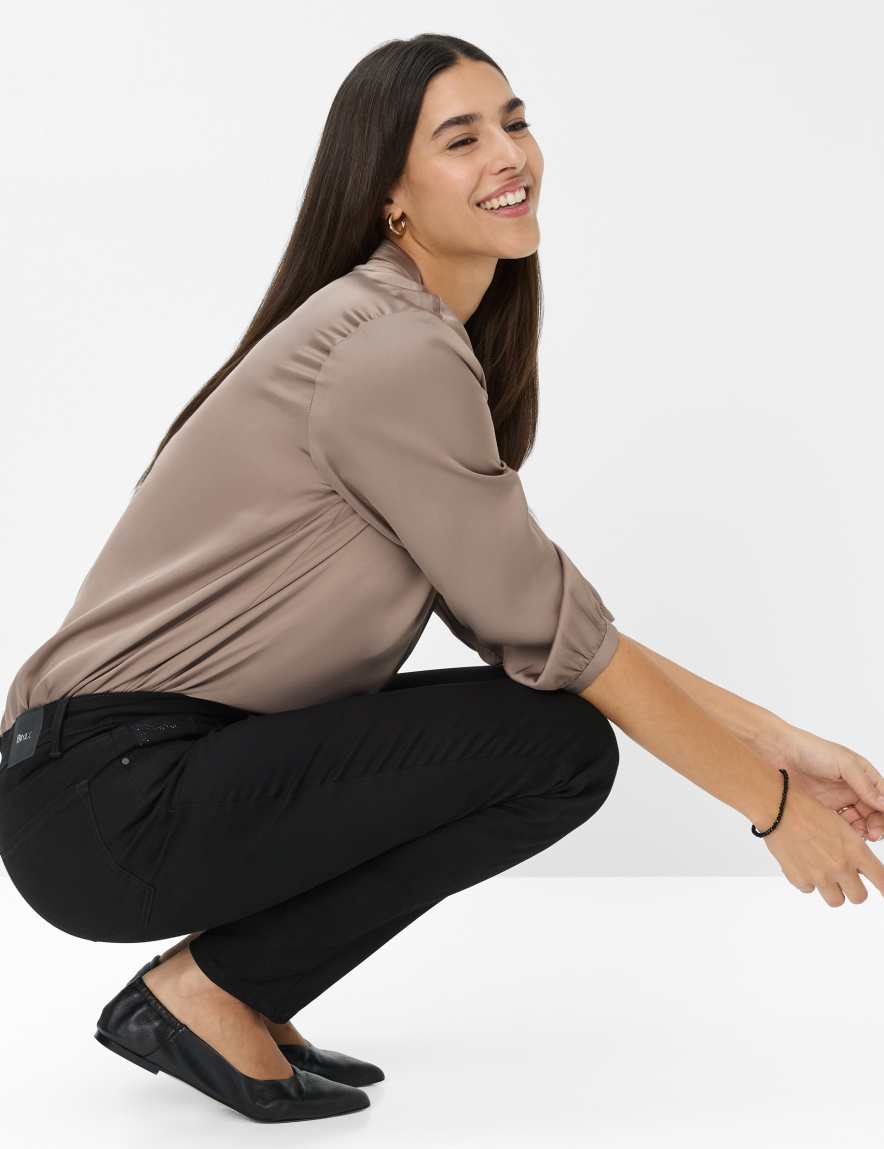 Raphaela By Brax Women's Fashion Pants Style SHAKIRA Black Slim Fit