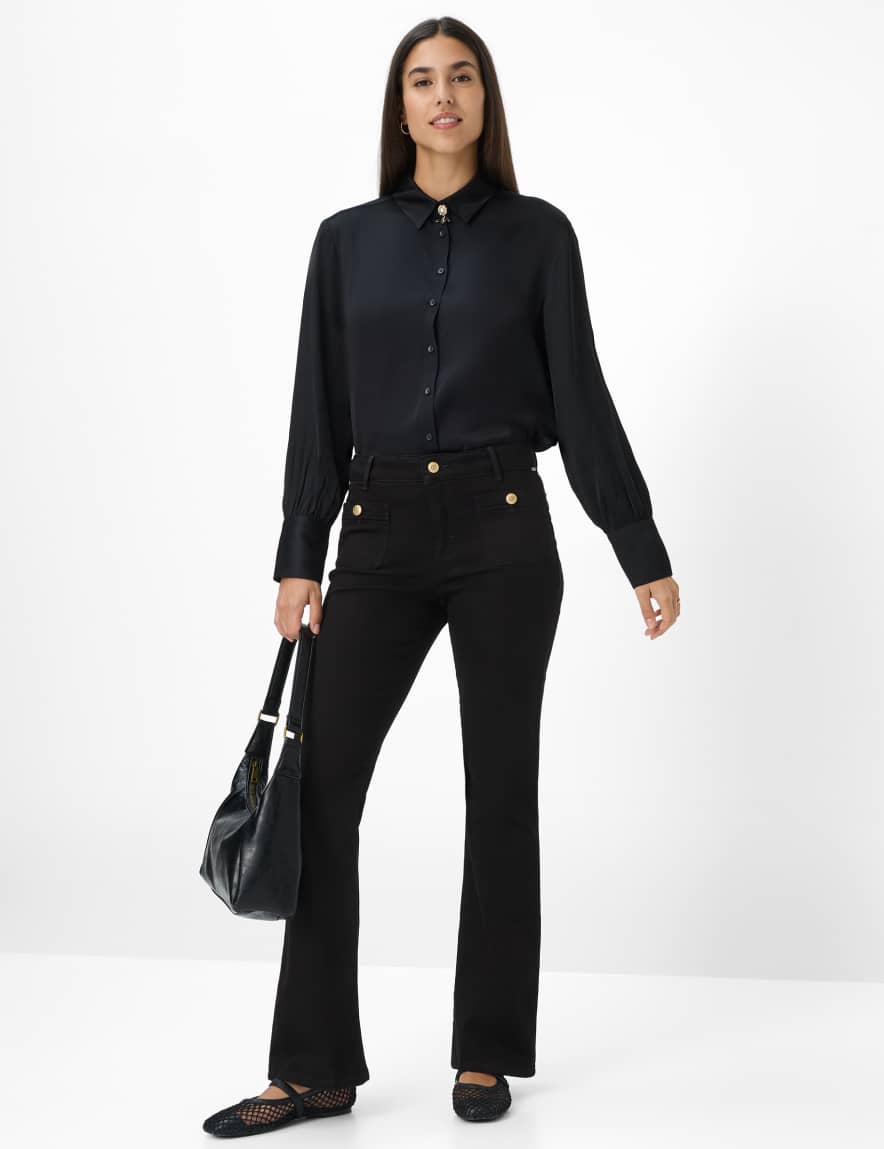 Raphaela By Brax Women's Fashion Pants Style SHAKIRA Black Slim Fit