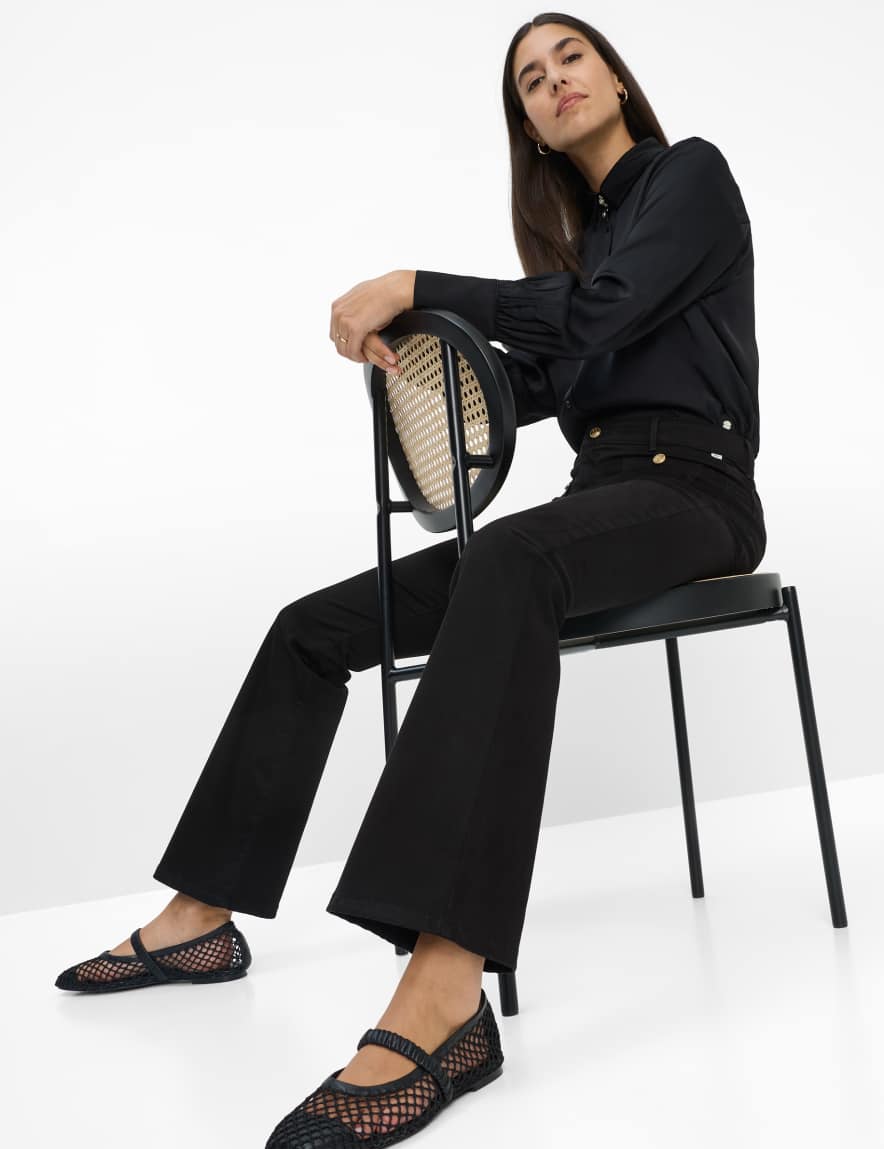 Raphaela By Brax Women's Fashion Pants Style SHAKIRA Black Slim Fit