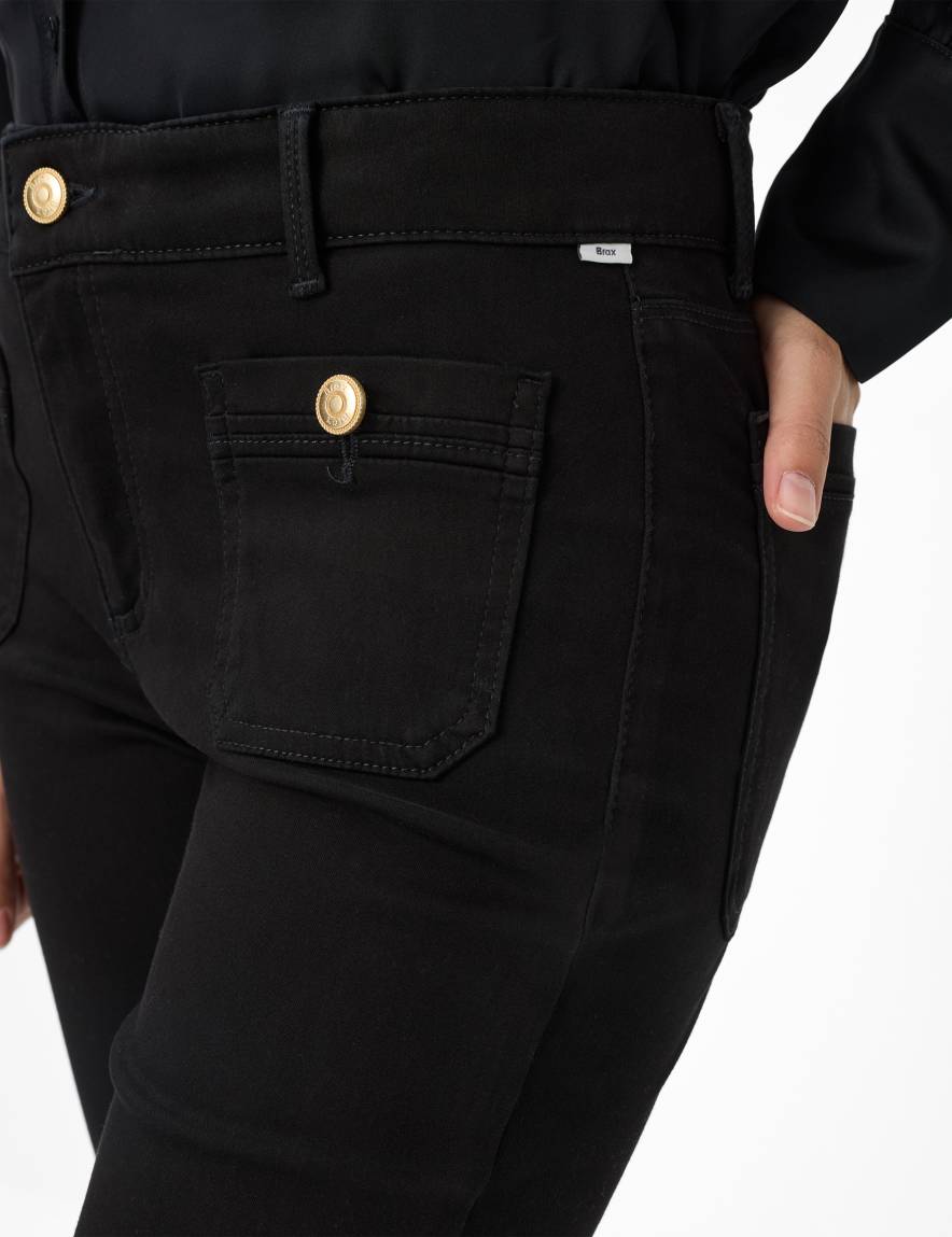 Raphaela By Brax Women's Fashion Pants Style SHAKIRA Black Slim Fit