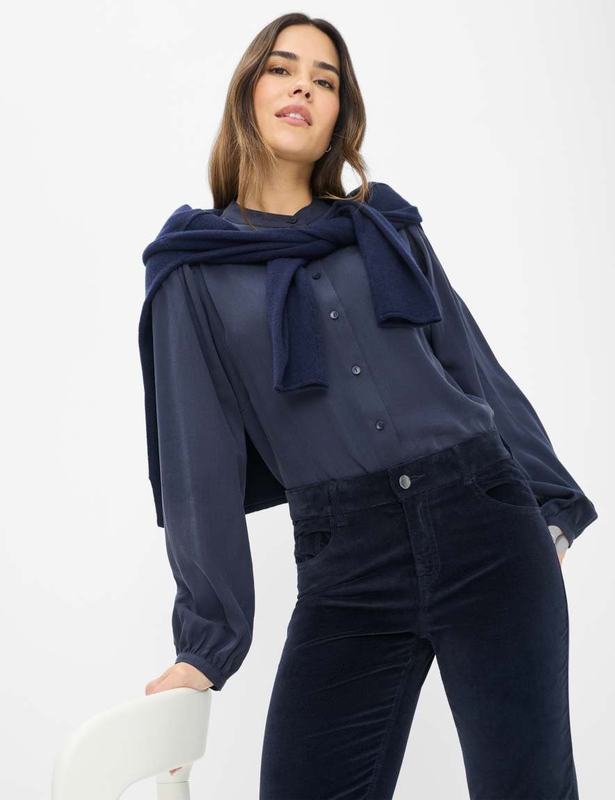 Raphaela By Brax Women's Fashion Pants Style SHAKIRA Dark Blue Slim Fit