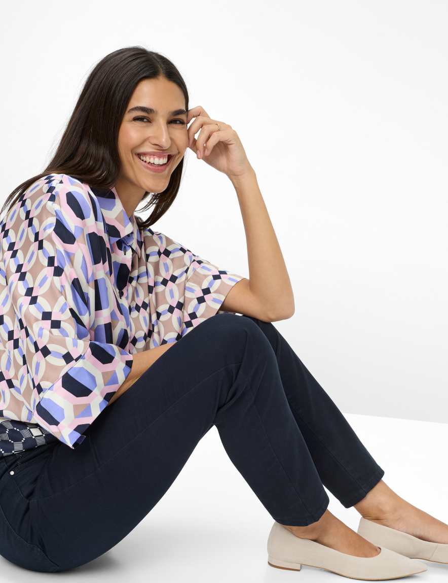 Raphaela By Brax Women's Fashion Pants Style SHAKIRA Dark Blue Slim Fit