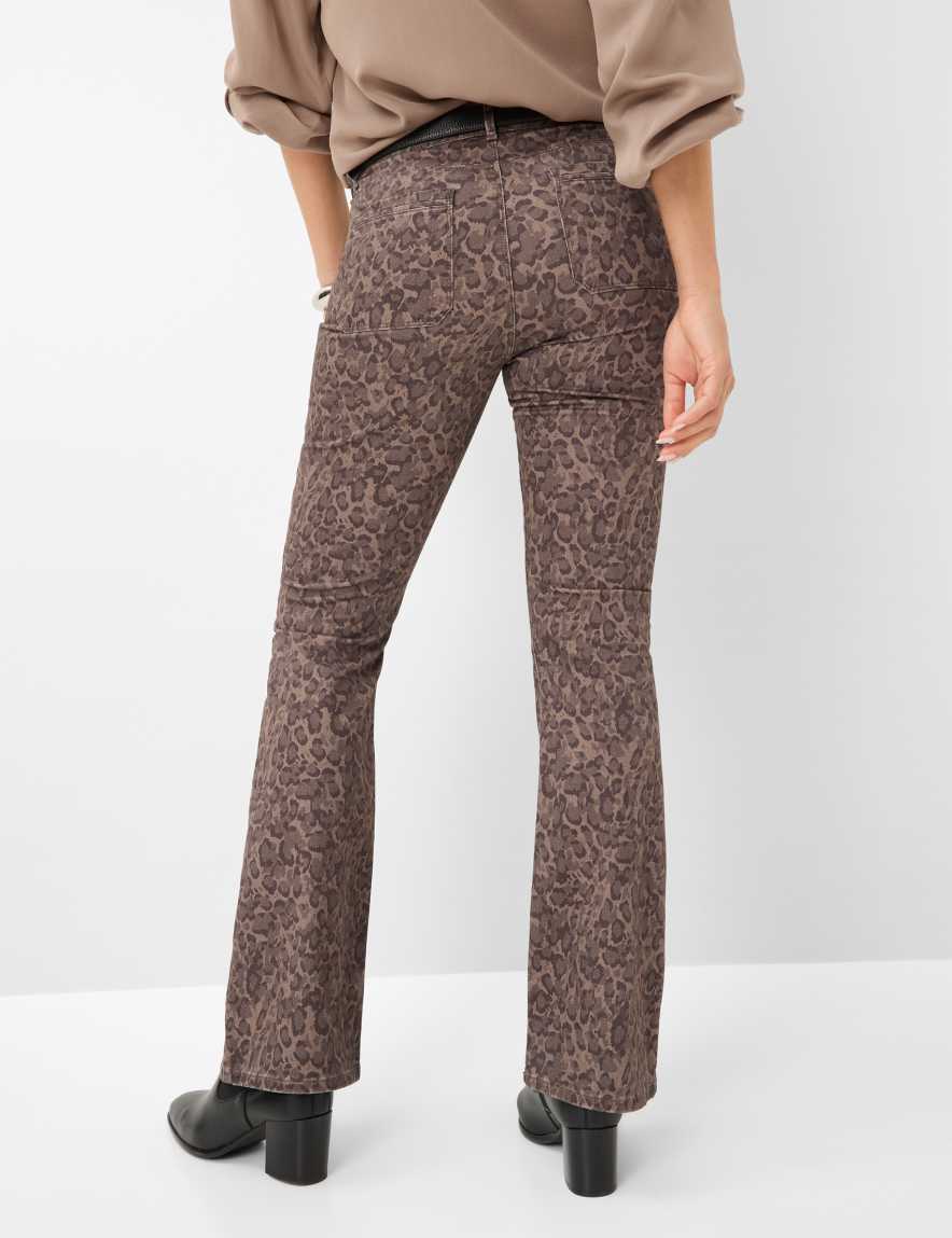 raphaela by brax Women's fashion Pants Style SHAKIRA Dark Brown Slim Fit