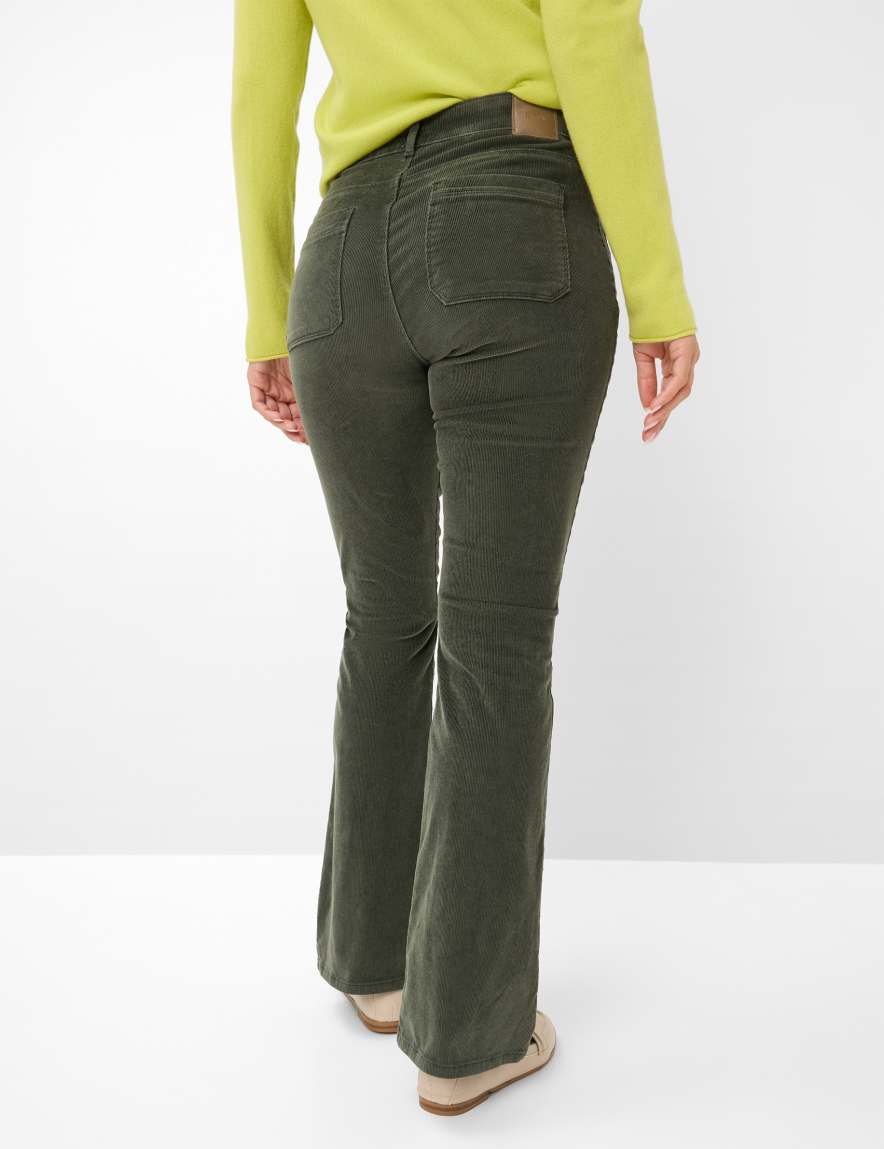 raphaela by brax Women's fashion Pants Style SHAKIRA Dark Green Slim Fit