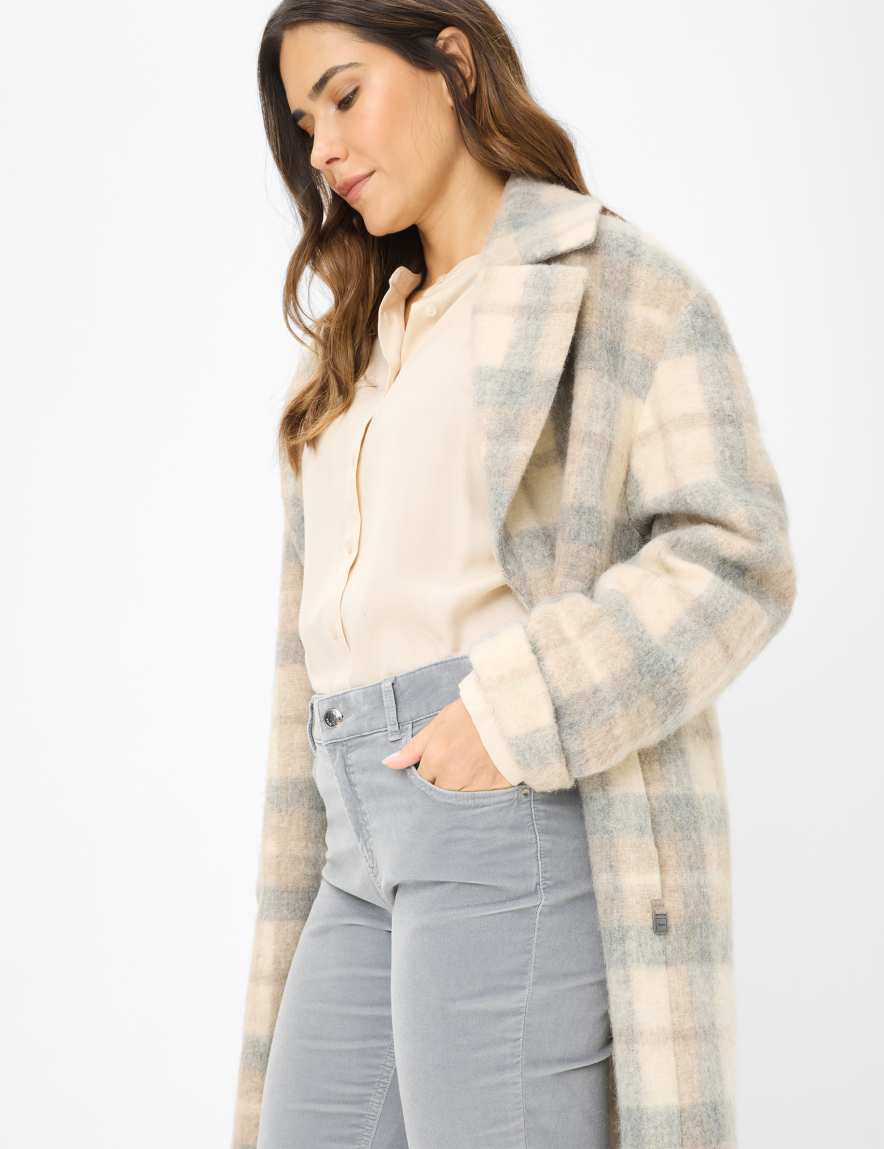 Raphaela By Brax Women's Fashion Pants Style SHAKIRA Medium Gray Slim Fit