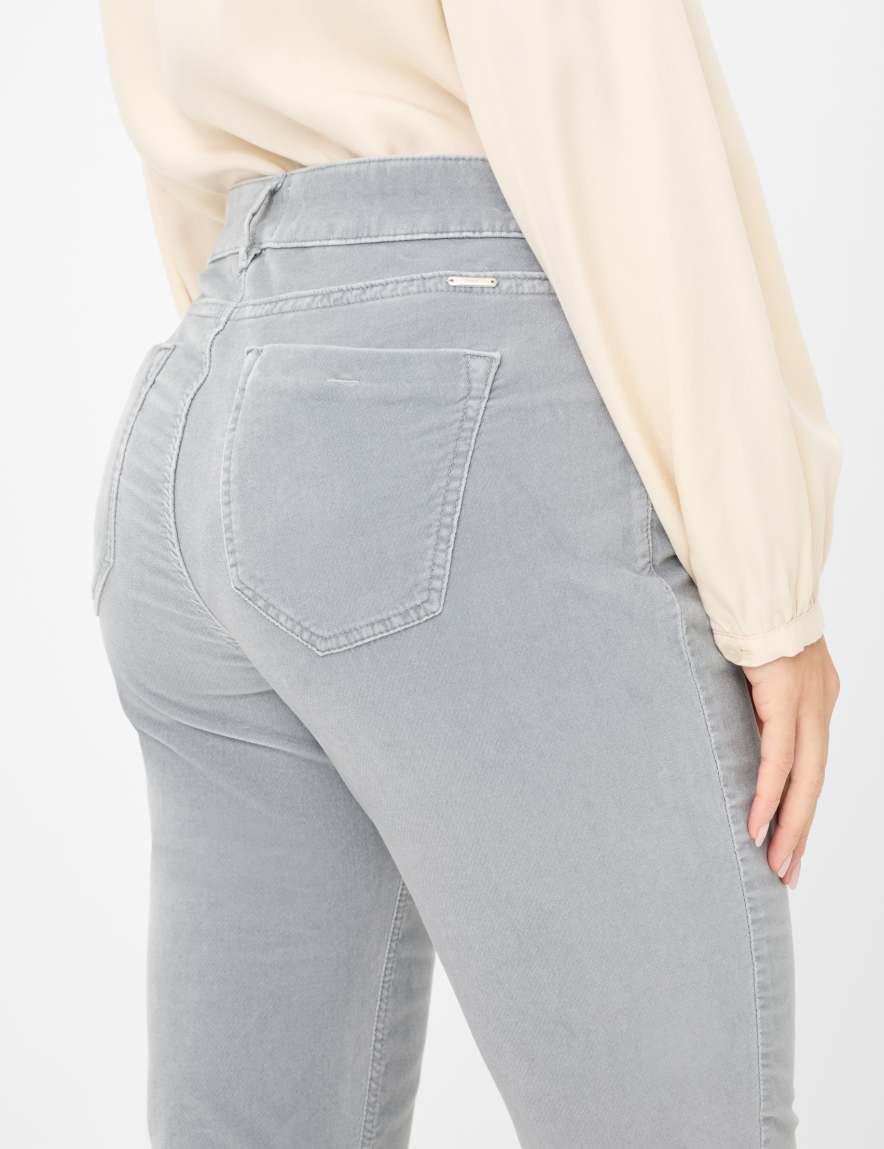 Raphaela By Brax Women's Fashion Pants Style SHAKIRA Medium Gray Slim Fit