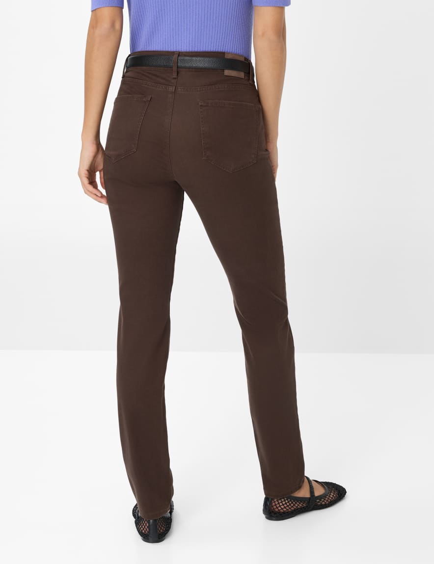 raphaela by brax Women's fashion Pants Style SHAKIRA Perma Brown Slim Fit